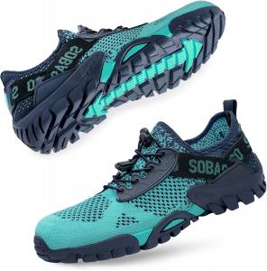 Женские и мужские водные туфли SOBASO с быстрой сушкой для походов, плавания, пляжа, реки, рыбалки, водного спорта, дайвинга, парусного спорта и путешествий, синий