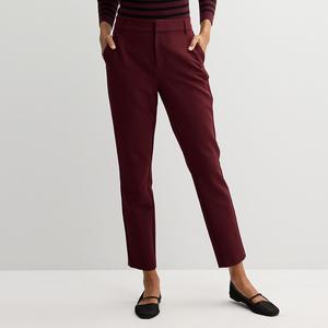 Женские узкие брюки Nine West Magic Waist, цвет Maddie Plums