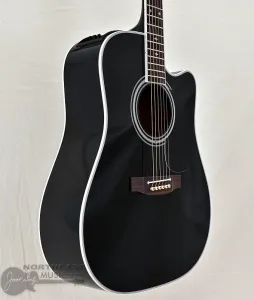 Акустико-электрогитара Takamine EF341SC - черная