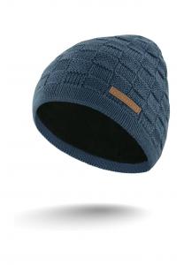 Шапка из мериносовой шерсти с рисунком юма Normani, синий