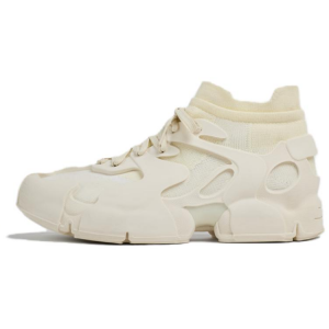 CAMPERLAB Tossu Fabric Slip Resistant Abrasion Resistant Mid top Casual Shoes Unisex Ecru