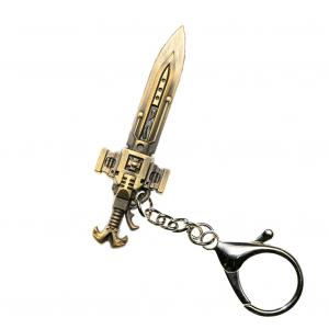 Брелок с острым клинком стражи императора, Warhammer 40K мерч меч и щит оружие аниме / игровые подвески STARFORGED