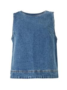 Abercrombie & Fitch Топ из синего денима