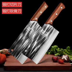 Plys Оптовый кухонный нож Dragon Spring Forged, бытовой разделочный нож, специальный поварской нож двойного назначения + топорик [Помощник на кухне] -60° и выше - товар по умолчанию