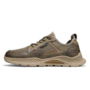 Jeep Износостойкие и легкие низкие уличные кроссовки мужские - хаки, цвет Khaki