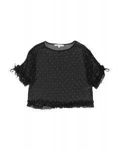 Топ Patrizia Pepe, черный