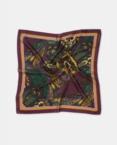 Женский платок с набивным шелком Lloyd'S, фиолетовый