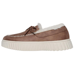 Skechers Уютные лоферы женские коричневые
