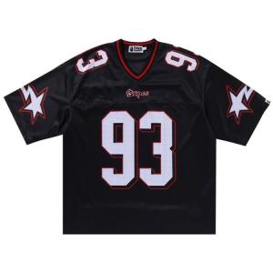 Футболка BAPE Football Relaxed Fit Tee, черный