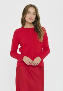 Кардиган Saint Tropez MILA R-NECK, Chinese Red/Mottled Light Red