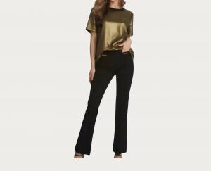 Брюки Ponte черного цвета Elliott Lauren