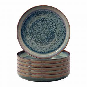 Суповые тарелки Crafted Breeze, диаметр 21,9 см, набор из 6 штук like.Villeroy & Boch, сине-серый