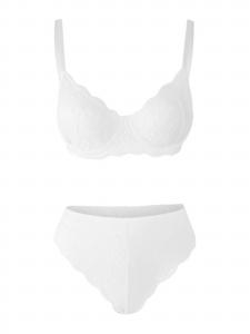 Trendyol Комплект нижнего белья Triangle в белом цвете