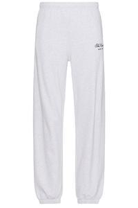 Спортивные штаны из коллаборации с Hotel Carlyle Script Sporty & Rich, цвет Heather Gray