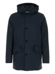 Пуховик с капюшоном WOOLRICH, синий