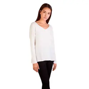 Рубашка с длинным рукавом Mus&bombon Azurita, белый