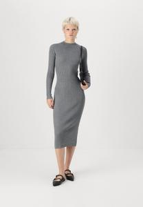 Платье-джемпер VMWILLOW HIGHNECK CALF DRESS Vero Moda, серый