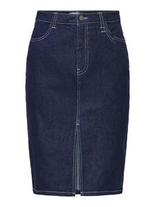 Юбка до колена JDY, темно-синий деним