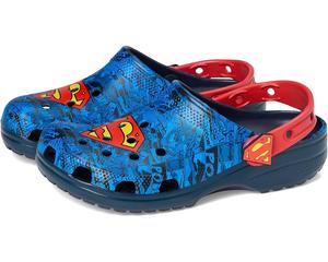 Сабо Crocs Kids Classic Superman Clogs, разноцветный