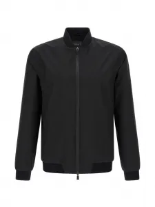 Бомбер на молнии Herno, черный