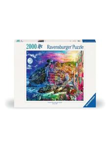 Пазл Ravensburger, 2000 деталей, красочное изображение Чинкве-Терре в ярких цветах