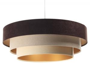 Подвесной светильник BPSKoncept Triniti Bright, бежевый - коричневый - кремовый - золотой