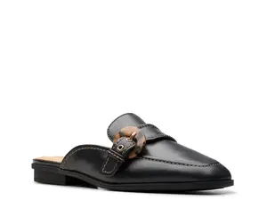 Балетки Lyrical Shine Mule Clarks, черный