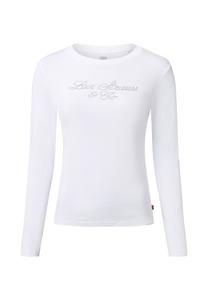 Топ Levi's Long sleeved top, Weiß/White