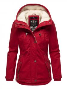 Пуховик Marikoo Bikoo, цвет dark red