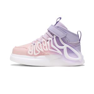 Дышащие мид-топ детские повседневные кроссовки для детей 3-7 лет AMICNIEGD, фиолетовый