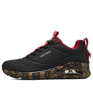 Кроссовки 2023 year of the rabbit uno celebrat-airy athletic sneakers 'black red gold' Skechers, черный