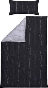 Двустороннее постельное белье REDBEST 209653 2-teilig, антрацит - серый - 135 x 200 см