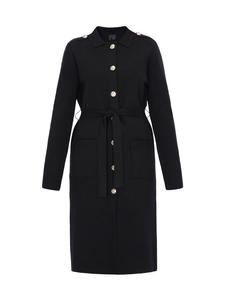 DreiMaster Женское пальто черного цвета