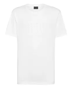 Футболка с короткими рукавами и круглым вырезом Billionaire, белый