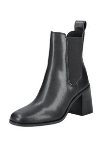 Кожаные/текстильные ботильоны STEVE MADDEN, черный