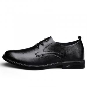 LEXON Мужские туфли для костюма низкие черные в черную клетку, цвет Black Plaid