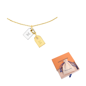 Нанограммовое ожерелье LOUIS VUITTON, золотой