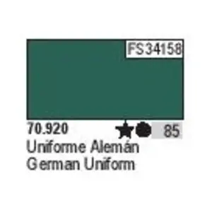 Немецкая униформа зеленая, Model Color - Greens