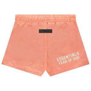 Нейлоновые шорты для бега Fear of God Essentials, цвет Коралл