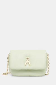 Кожаная сумка Patrizia Pepe, зеленый