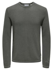 Only & Sons Свитер 'Felix' в сером цвете