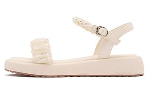 Сандалии на ремешках 3 см JOSINY Женские Экрю