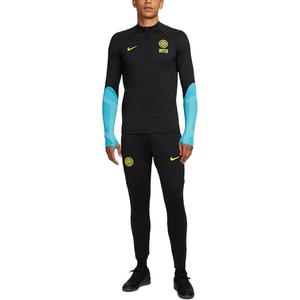 Nike Футболка Inter Milan Strike Drill мужская black/yellow