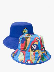 Детская обратная панама Squark The Parrot от BUGBEE Roarsome, Blue