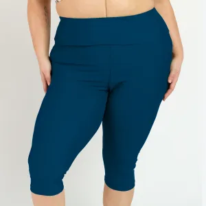 Женские леггинсы-капри с высокой талией больших размеров для плавания Calypsa