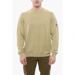 Бежевый хлопковый свитер Woolrich, Beige