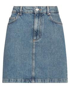 Джинсовая юбка Moschino, синий