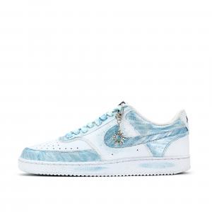 Nike Кроссовки для скейтбординга Court Vision 1 Cold Winter, устойчивые к истиранию, низкие, унисекс, синие