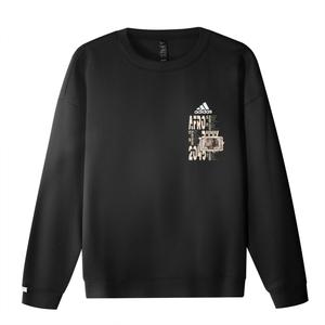 Adidas Свитшот унисекс черный