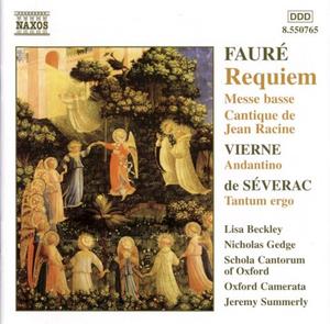 Диск CD Requiem • Messe Basse • Cantique De Jean Racine - Gabriel Fauré, Louis Vierne, Déodat de Sévérac
